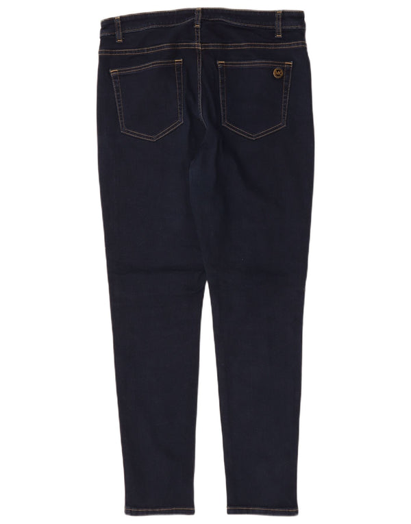 Michael Kors Damen Skinny Jeans W32 L29 Marineblau