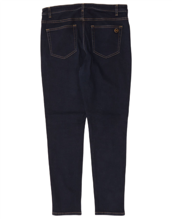 Michael Kors Damen Skinny Jeans W32 L29 Marineblau