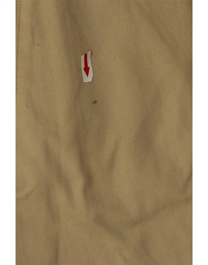 ELENA MIRO Damen Übergroßer Mantel UK 16 Large Beige Baumwolle