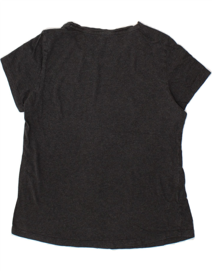 PUMA Womens Graphic T-Shirt Top UK 14 Medium Grey Vintage Puma and Second-Hand Puma from Messina Hembry 