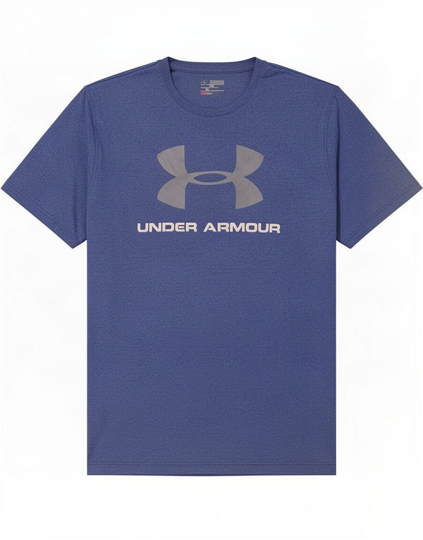 Under Armour Herren Heat Gear Graphic T-Shirt Top 2XL Blau