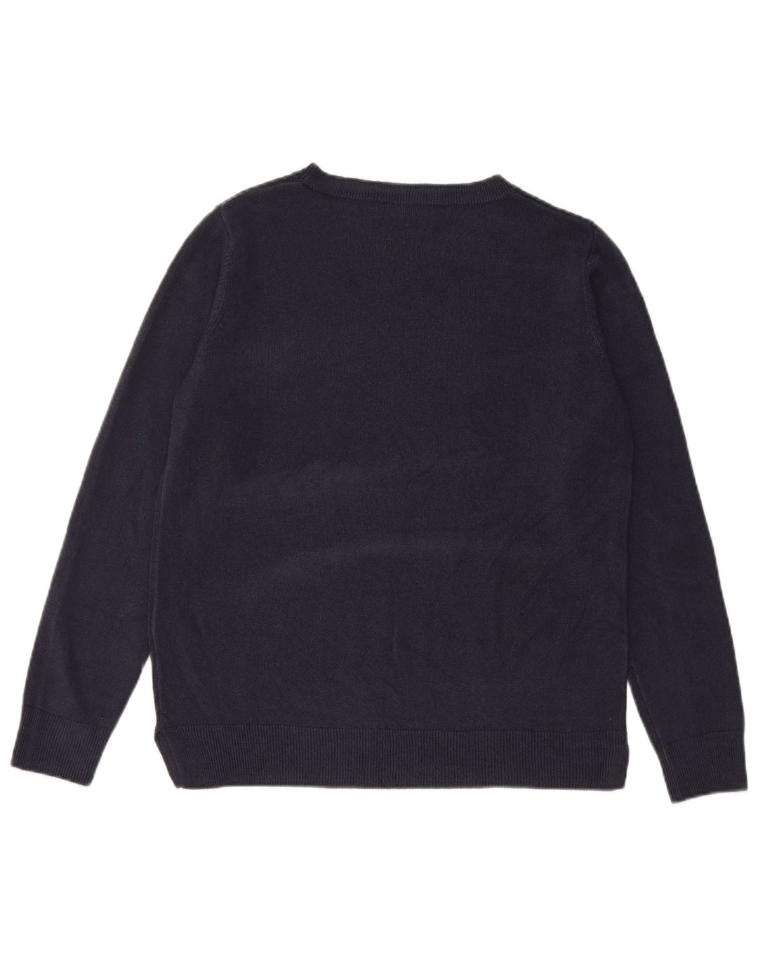 Marks & Spencer Damen-Pullover mit U-Boot-Ausschnitt, Gr. 14, mittleres Marineblau