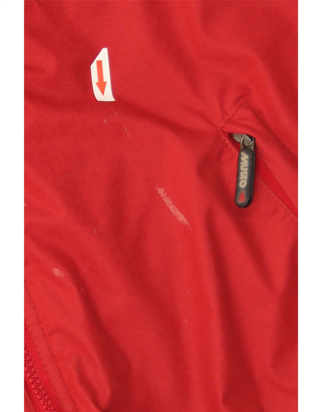 Musto Herren Bomberjacke UK 42 XL Rot Polyester