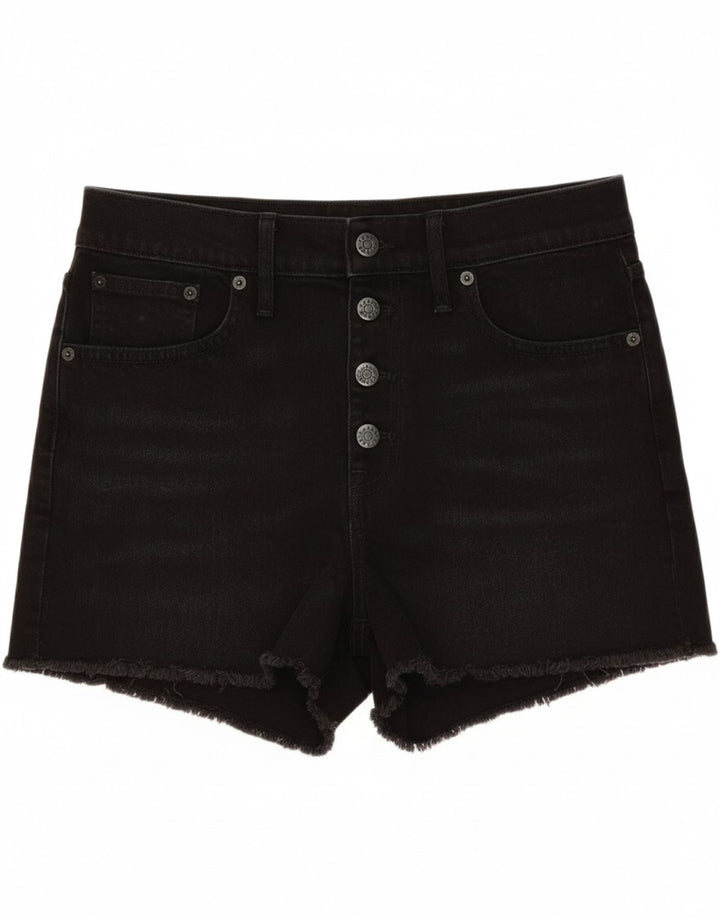 J. CREW Womens Denim Shorts W27 Small Black Cotton Vintage J. Crew and Second-Hand J. Crew from Messina Hembry 
