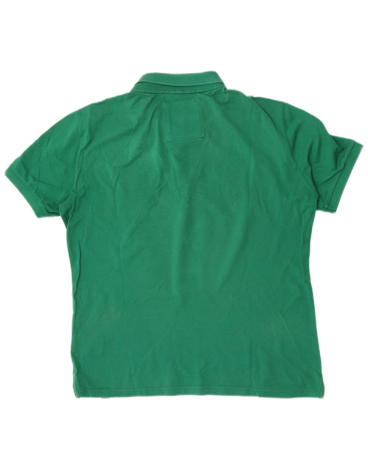 Superdry Herren-Poloshirt, große grüne Baumwolle