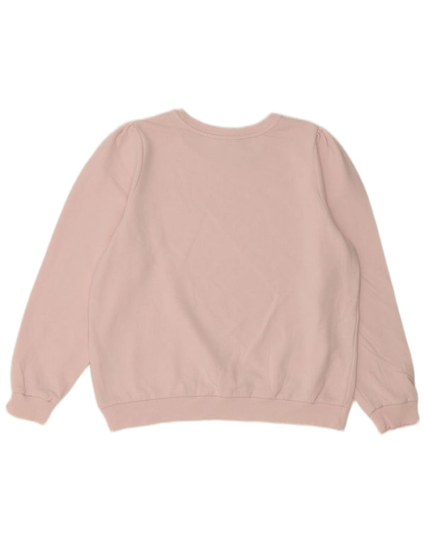 Marks & Spencer Damen-Sweatshirtpullover UK 16 Large Rosa Baumwolle