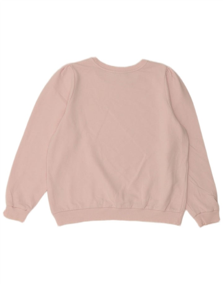 Marks & Spencer Damen-Sweatshirtpullover UK 16 Large Rosa Baumwolle