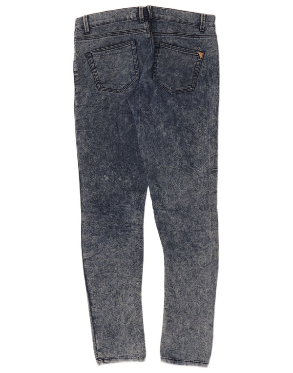 Zara Damen Trafaluc Jegging Jeans EU 36 XS W26 L30 Blaue Baumwolle