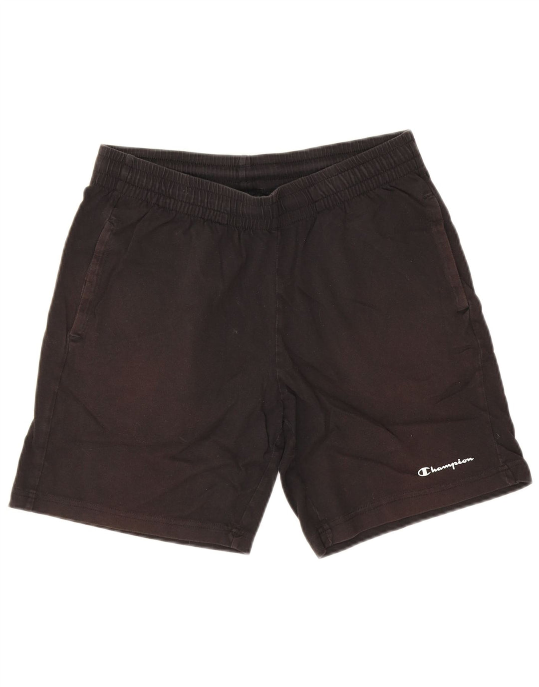 Champion Herren-Sportshorts aus mittelschwerer schwarzer Baumwolle