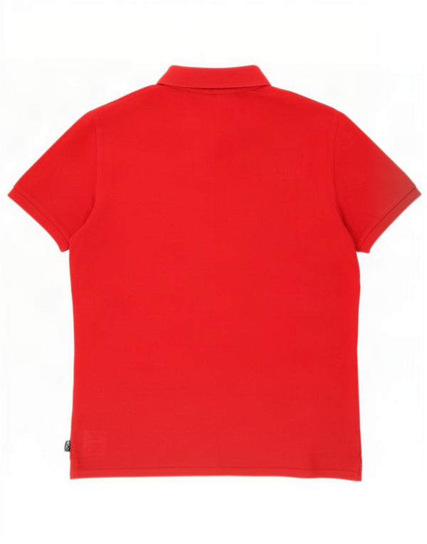 Superdry Herren-Poloshirt 3XL aus roter Baumwolle