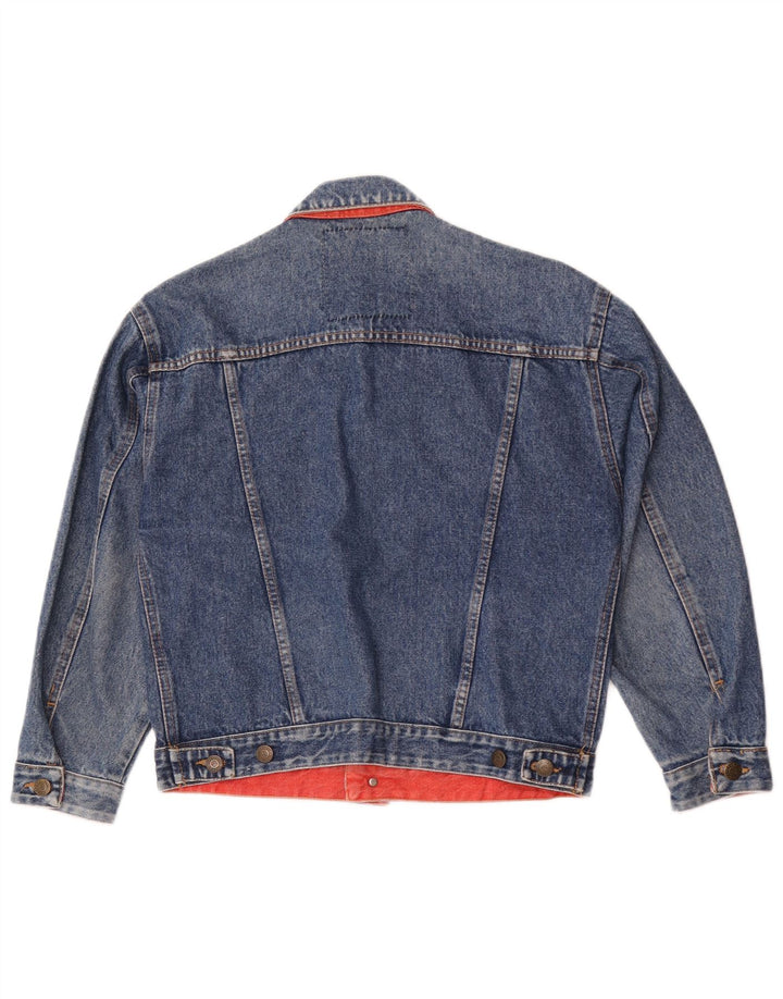 Carrera Jungen-Jeansjacke mit lockerer Passform, 11–12 Jahre, blaue Baumwolle