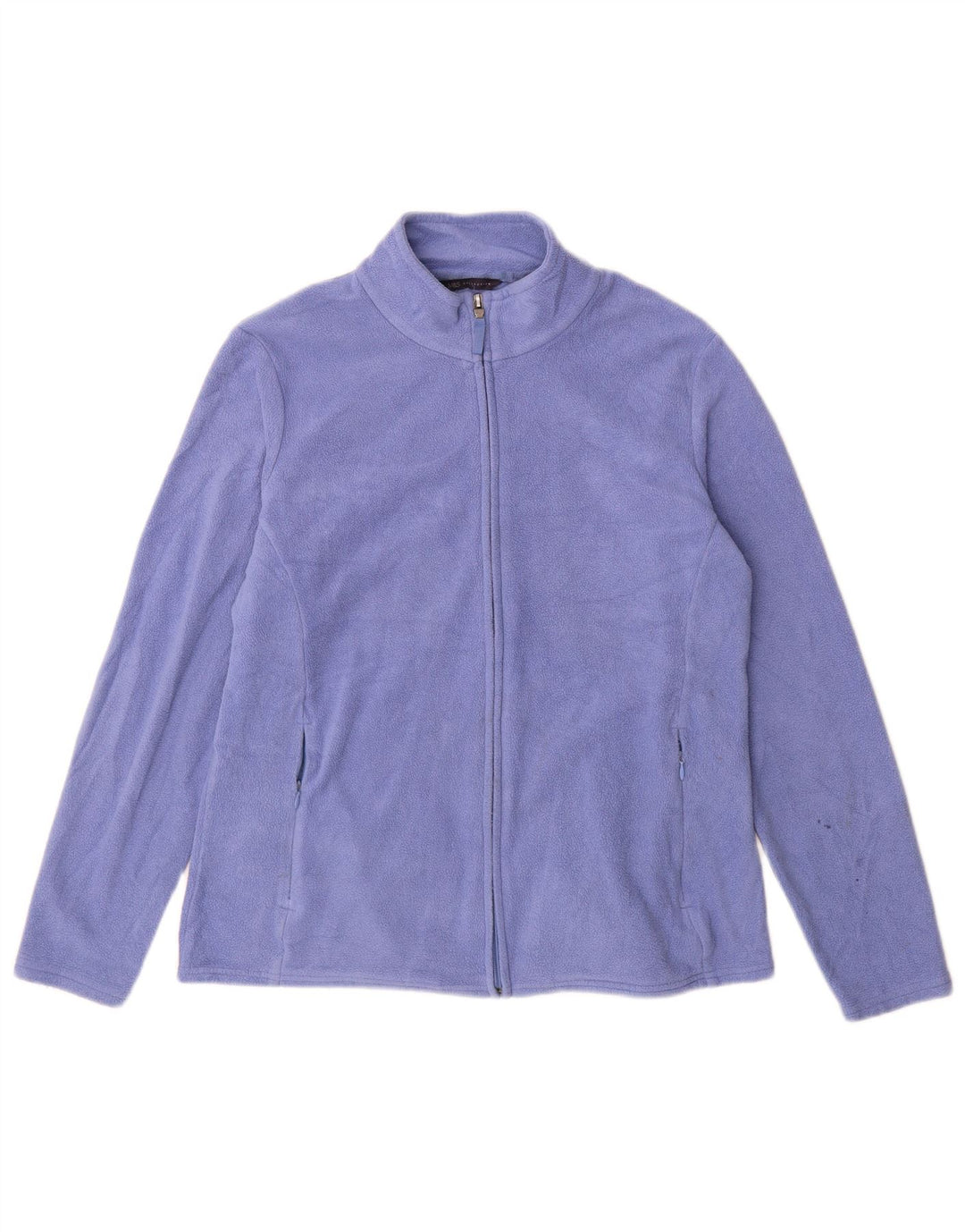 Marks & Spencer Damen Fleecejacke UK 16 Large Lila Polyester