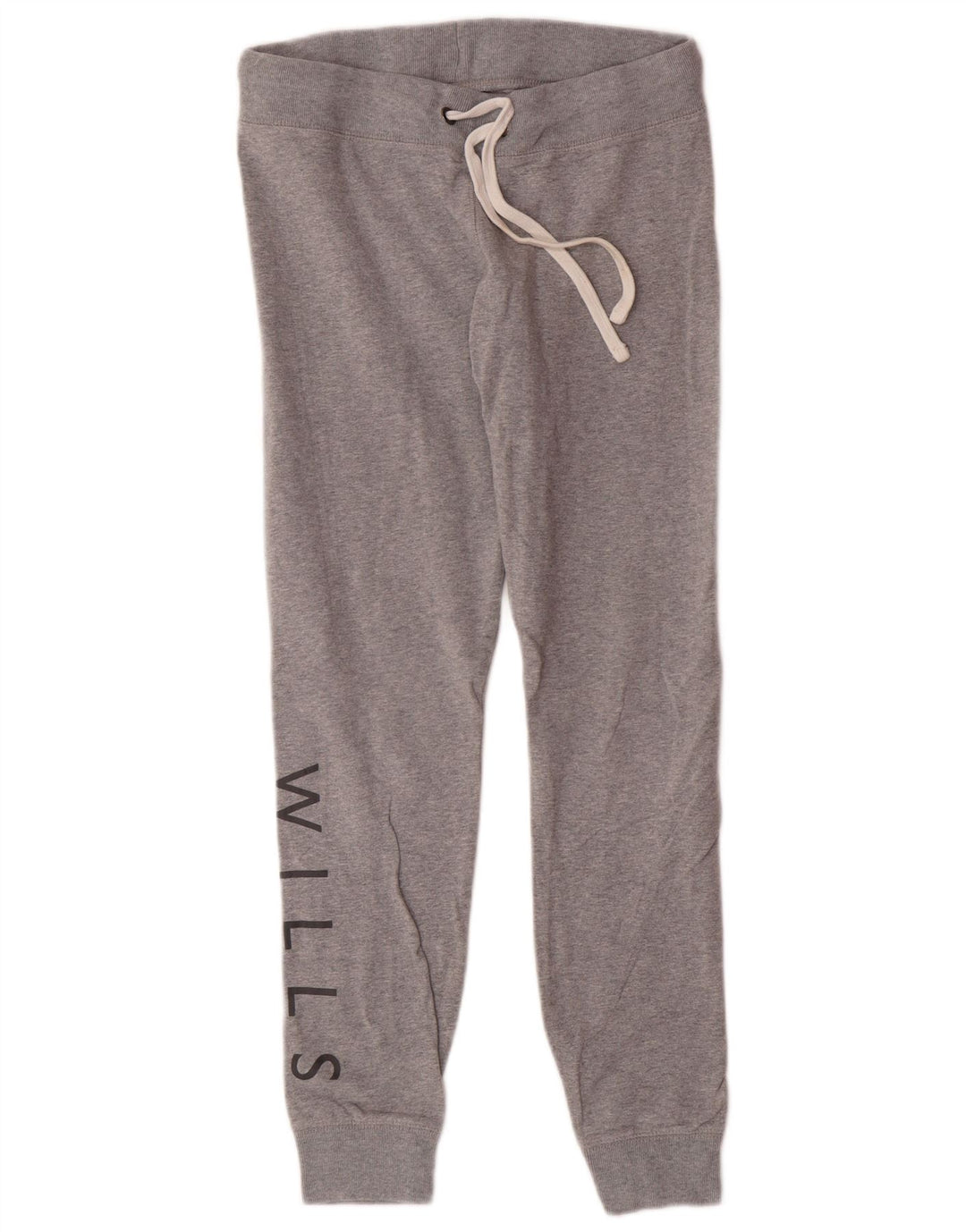 JACK WILLS Damen-Trainingsanzug mit Grafik, Jogginghose, UK 12, Mittelgrau