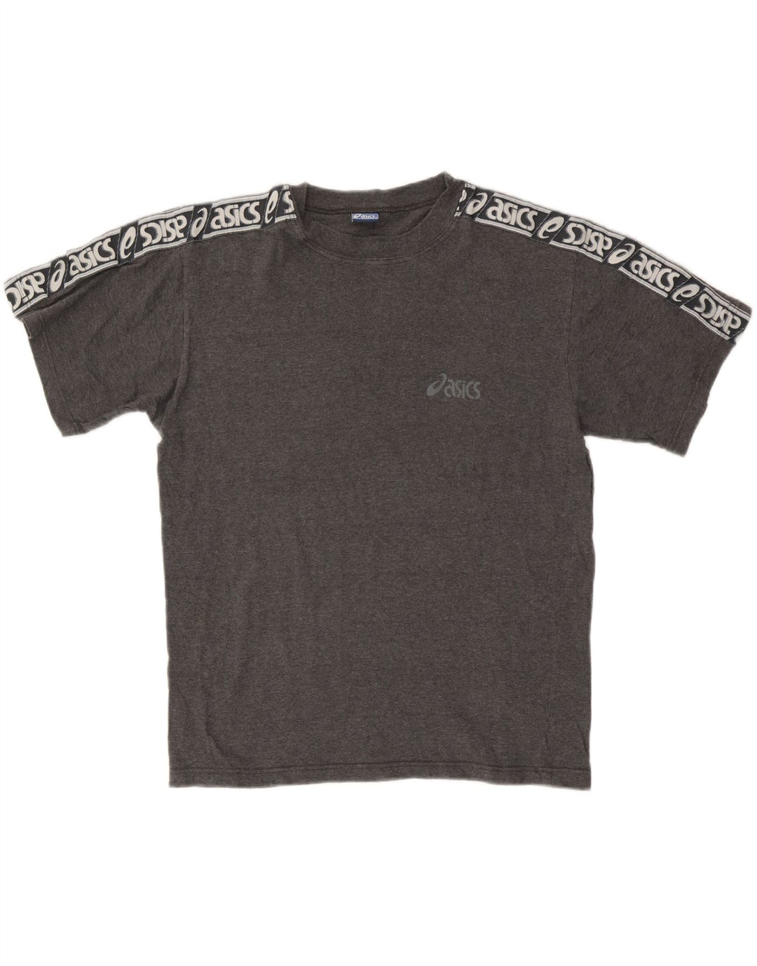 Asics Herren T-Shirt Top Large Grau Baumwolle