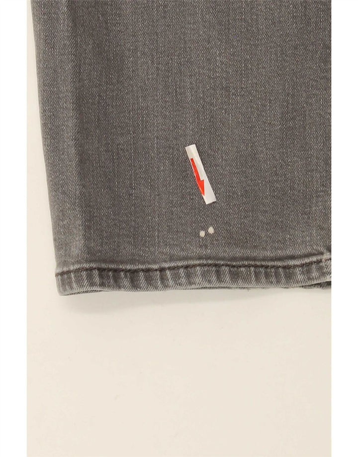 Lee Herren Modern Series Straight Jeans W36 L32 Graue Baumwolle