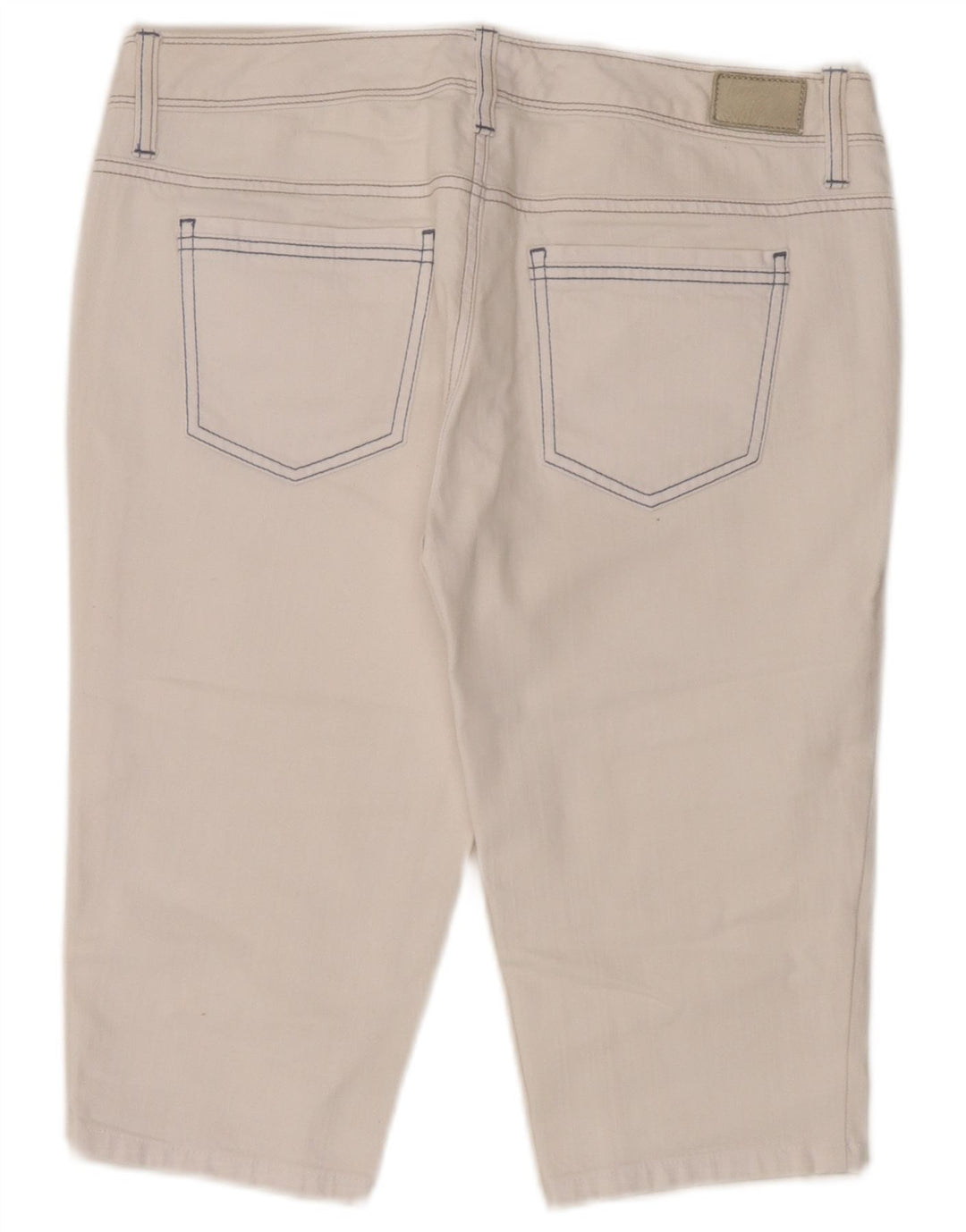 Tommy Hilfiger Damen Bermuda Denim Shorts US 8 Medium W32 Weiße Baumwolle