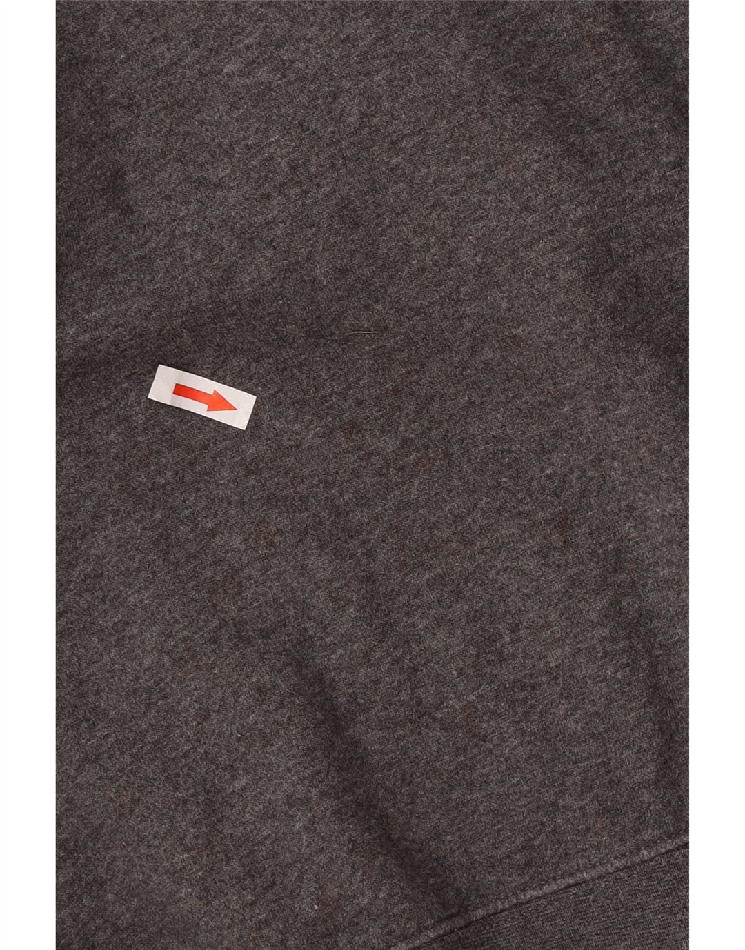 Nike Herren-Sweatshirt-Pullover aus mittelgrauer Baumwolle