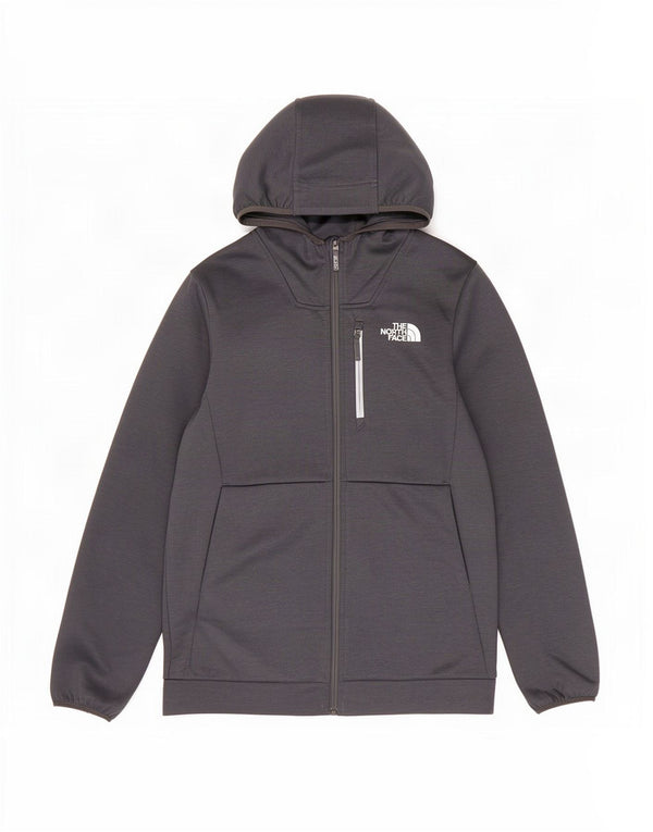 The North Face Jungen-Kapuzenpullover mit Reißverschluss, 15–16 Jahre, 2XL, graues Polyester