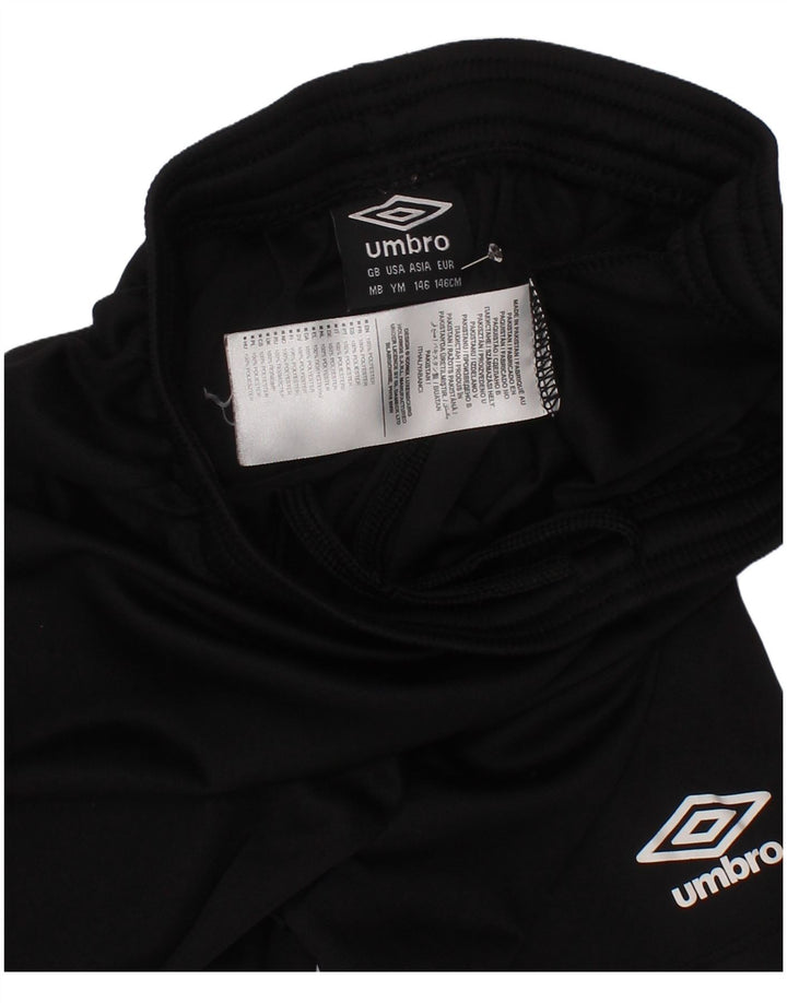 Umbro Jungen Sportshorts 9-10 Jahre Mittelschwarzes Polyester