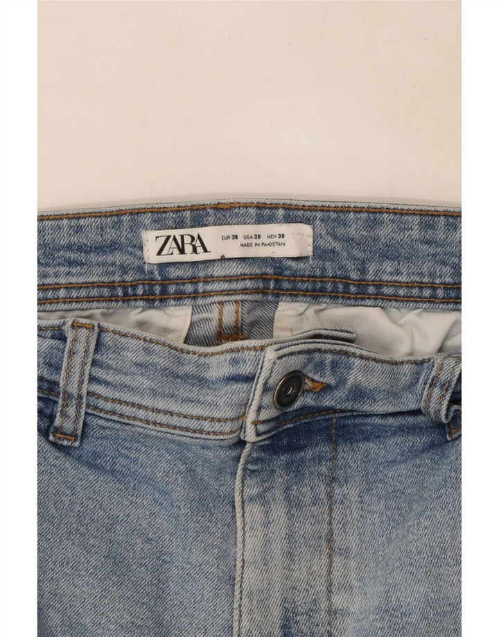 ZARA Herren Tapered Jeans EU 38 Small W30 L26 Blau