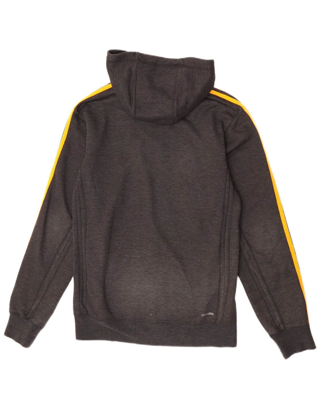 Adidas Herren Climalite Zip Hoodie Pullover Small Grau Polyester