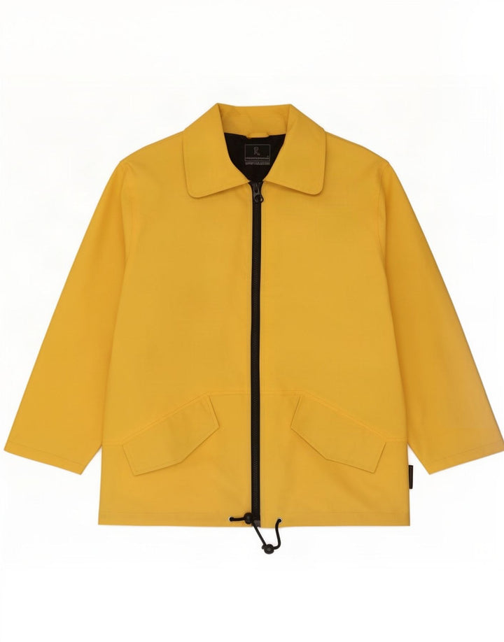 Roberta di Camerino Herren Regenjacke UK 38 Mittelgelbes PVC