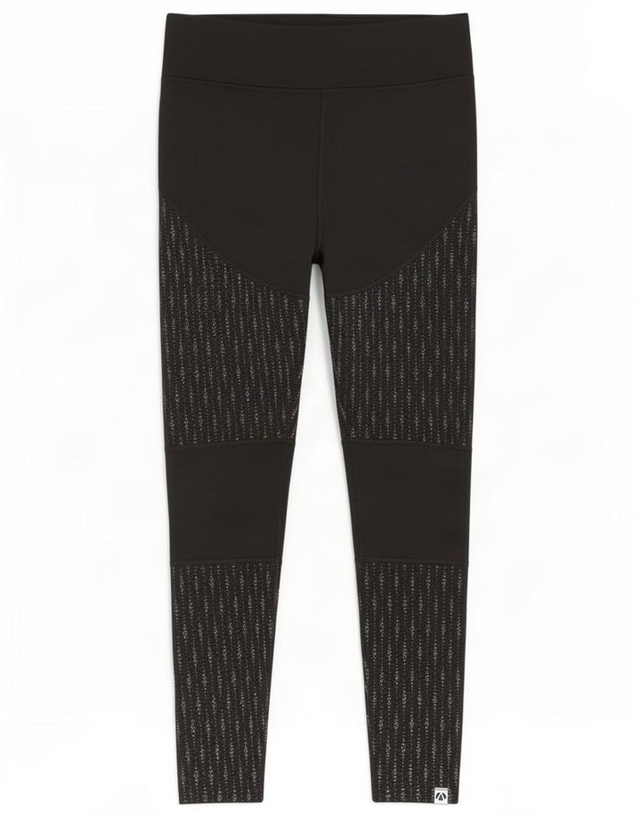 Marks & Spencer Damen Leggings UK 14 Large Schwarz Polyester