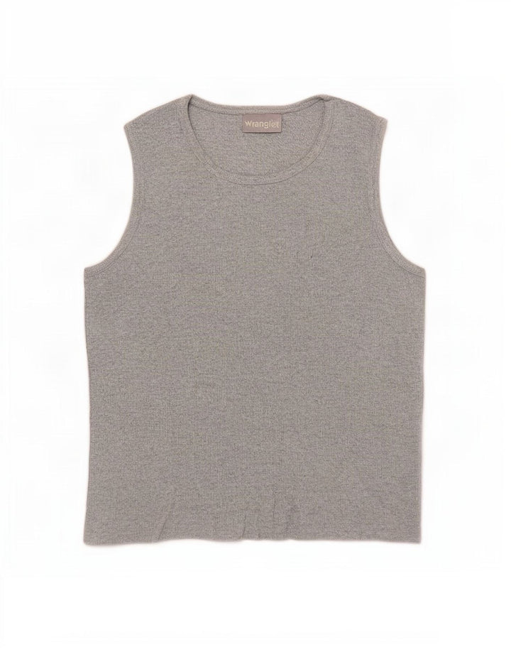 Wrangler Damen Weste Top UK 14 Large Grau