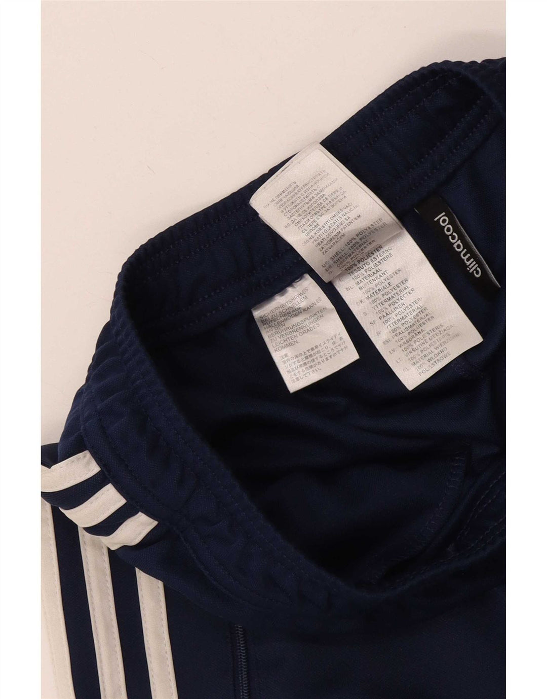 Adidas Herren Climacool Trainingshose XS Marineblau Colourblock Polyester