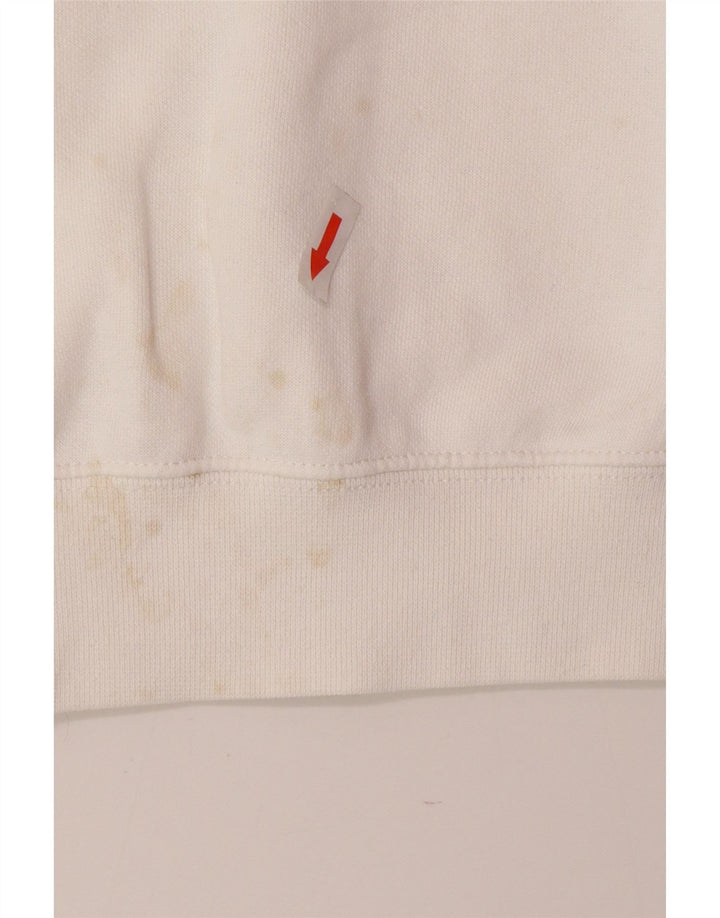 Champion Herren-Kapuzenpullover, Größe S, weiße Baumwolle