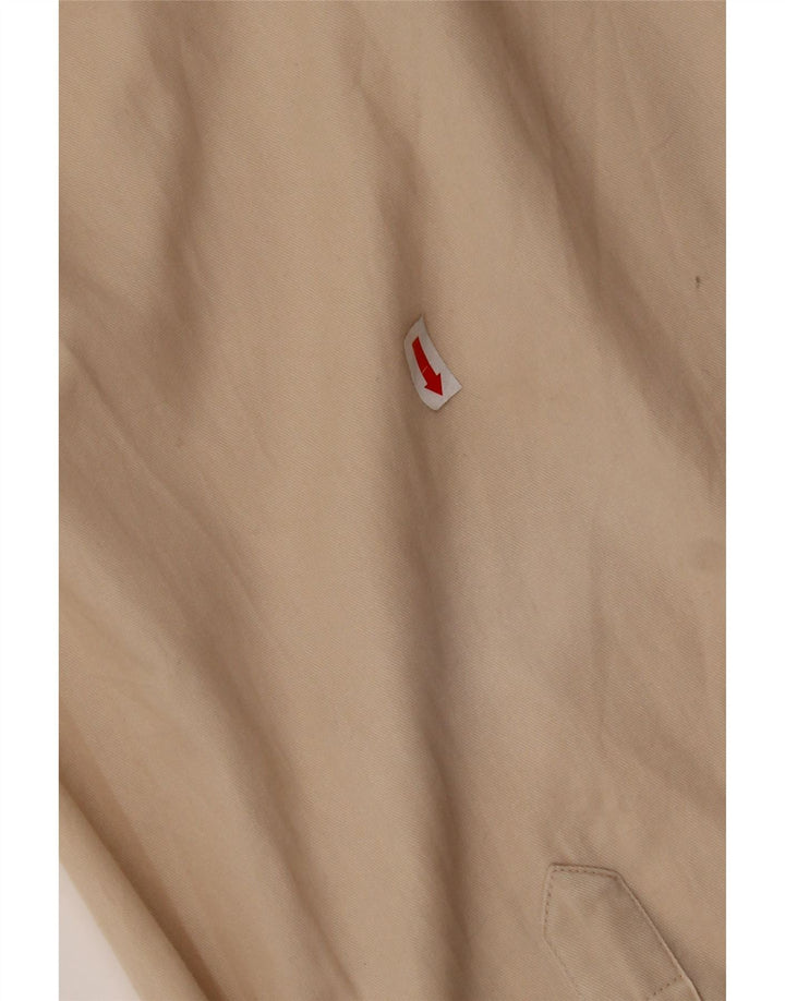 Izod Herren-Hemd in normaler Passform, Größe 18, 2XL, beige Baumwolle