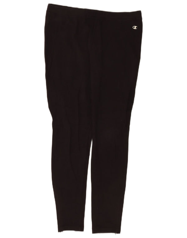 Champion Womens Leggings UK 20 2XL  Black