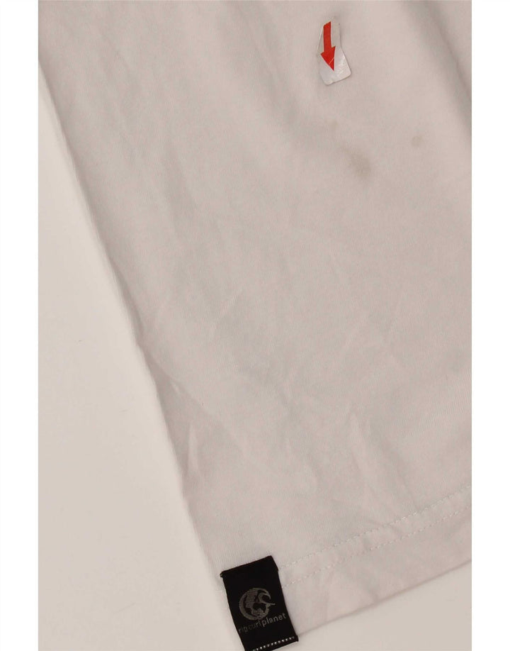 Rip Curl Herren Grafik-T-Shirt-Oberteil Mittelweiß