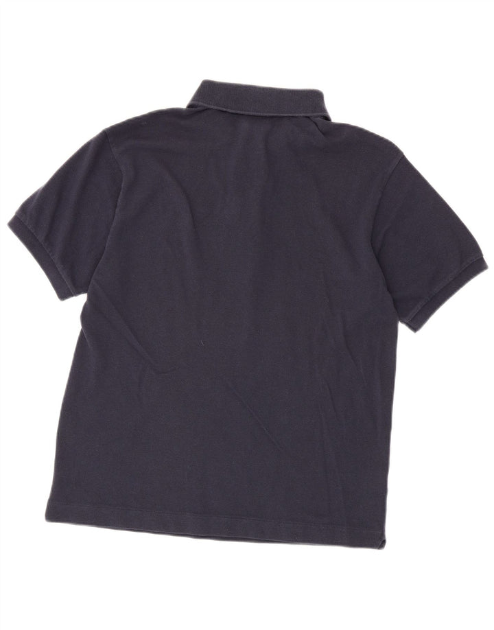 Lacoste Herren-Poloshirt, Größe 4, mittelgroß, marineblau, Baumwolle