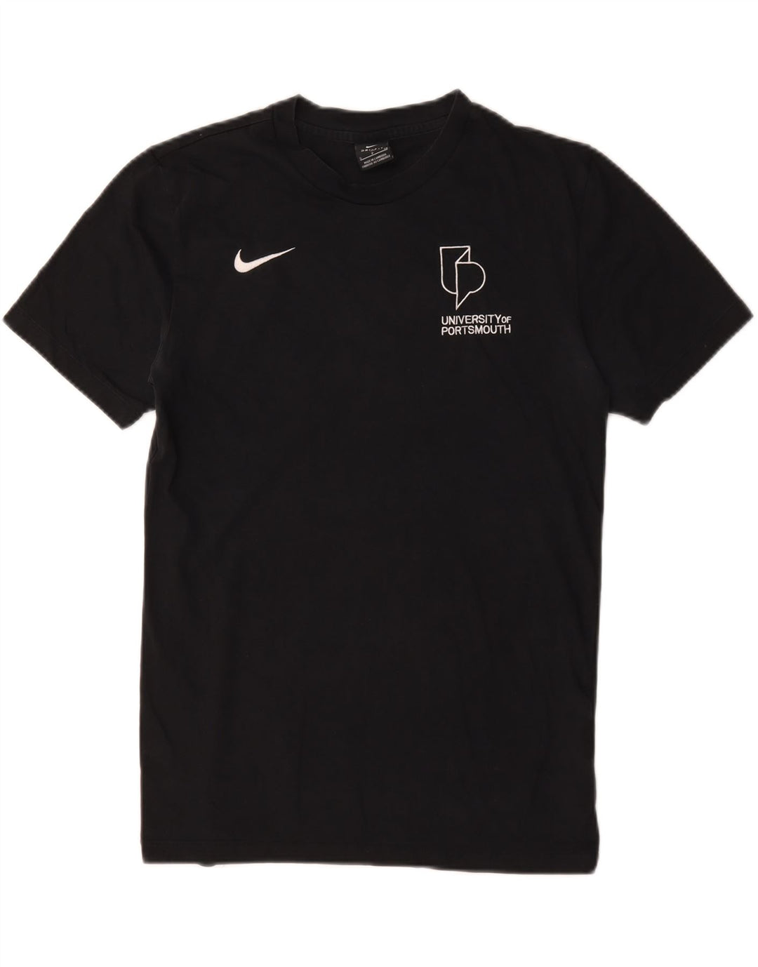 Nike Herren Dri Fit Graphic T-Shirt Top Small Schwarz Baumwolle