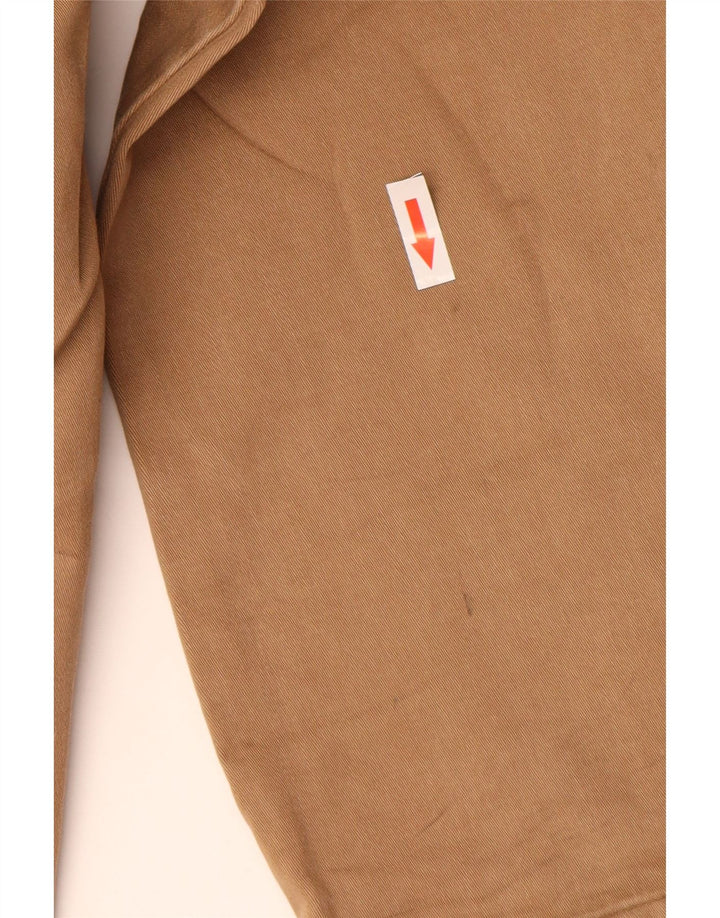 CALVIN KLEIN Gerade Herren-Cargohose W34 L34 Beige Baumwolle