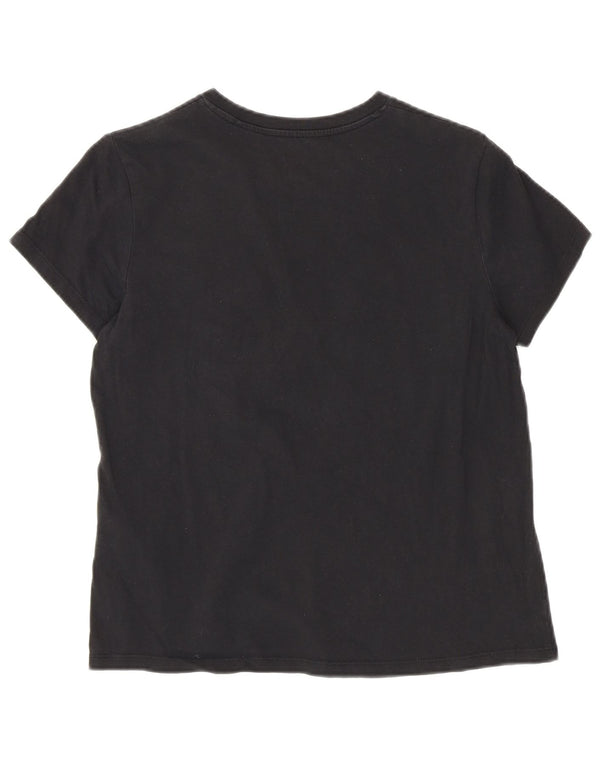 Levi's Damen-T-Shirt mit grafischem Motiv, Gr. 10, Größe S, Schwarz, Baumwolle mit Animal-Print