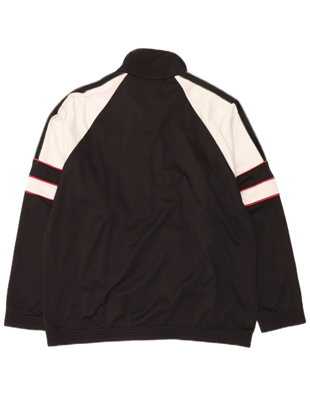 ASICS Herren-Trainingsanzug mit grafischem Oberteil, IT 56 XL, Schwarz, Farbblock