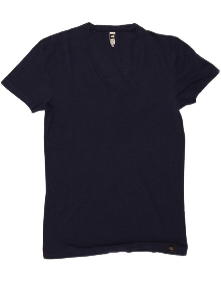 G-STAR Herren T-Shirt-Oberteil aus Baumwolle in mittlerem Marineblau