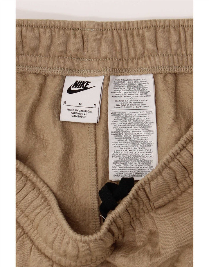 Nike Damen-Trainingshose, Jogginghose, UK 14, Mittelbeige, Farbblock