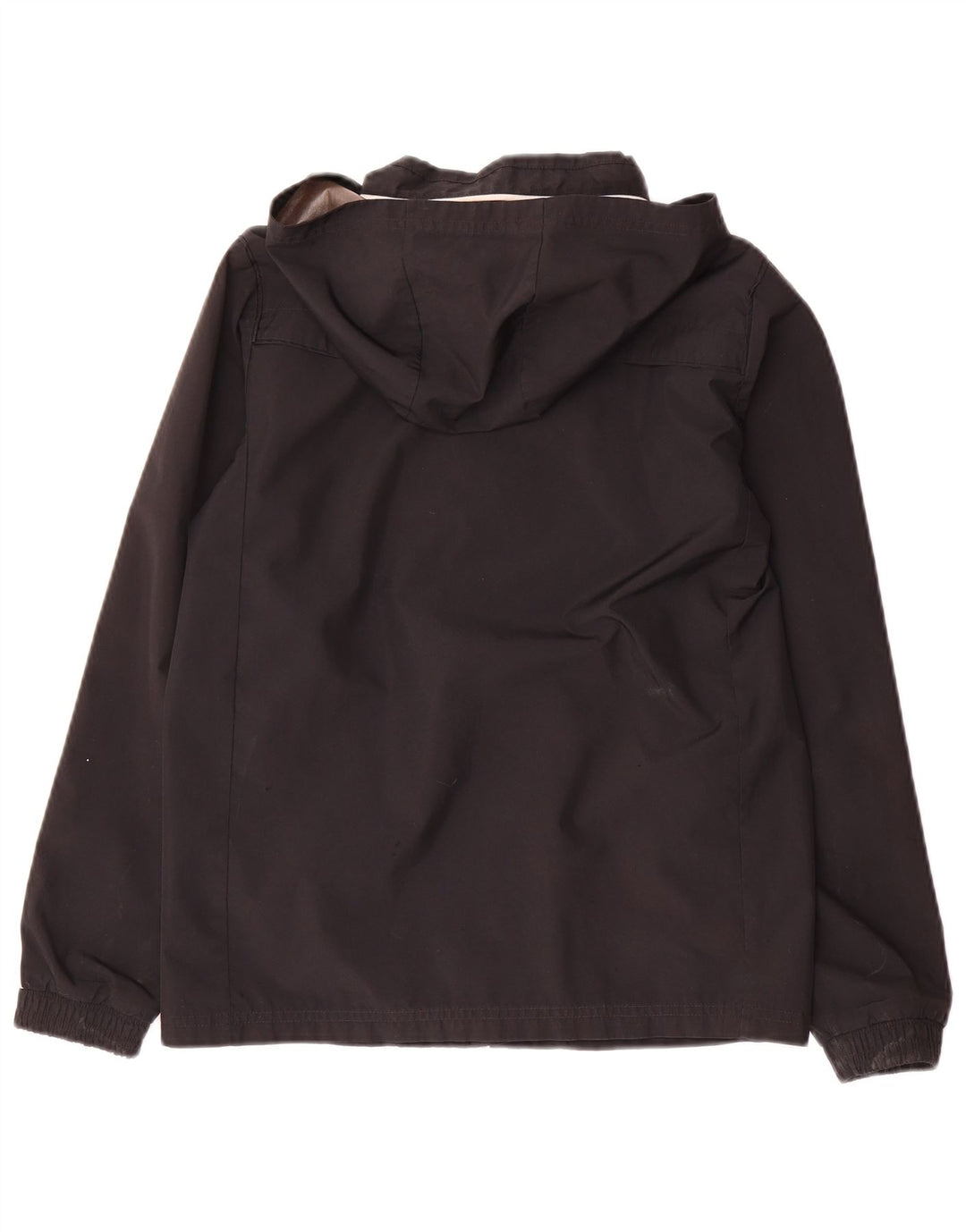 Adidas Regenjacke mit Kapuze für Jungen, 11–12 Jahre, schwarzes Polyester