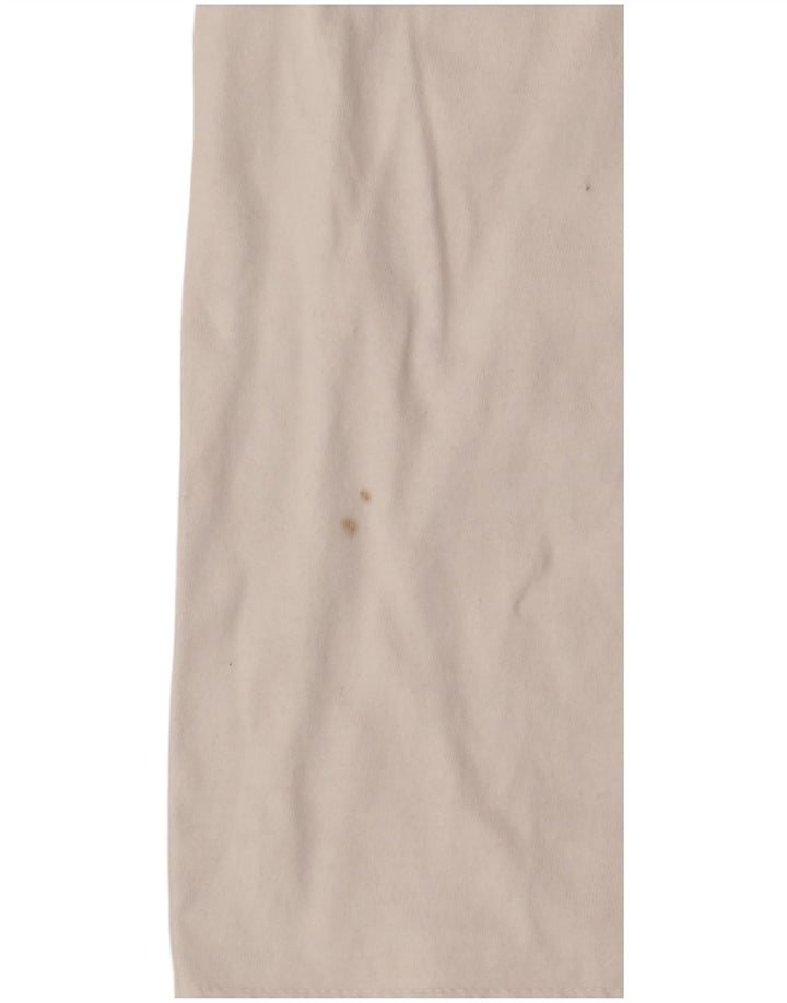 Reebok Herren T-Shirt Top aus mittelweißer Baumwolle