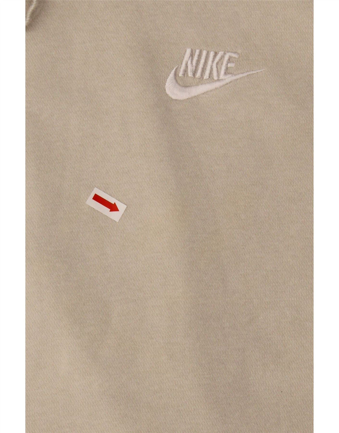 Nike Herren Kapuzenpullover, Größe S, Beige, Baumwolle