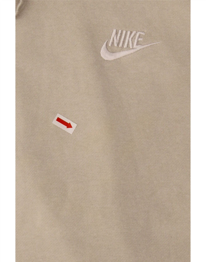 Nike Herren Kapuzenpullover, Größe S, Beige, Baumwolle