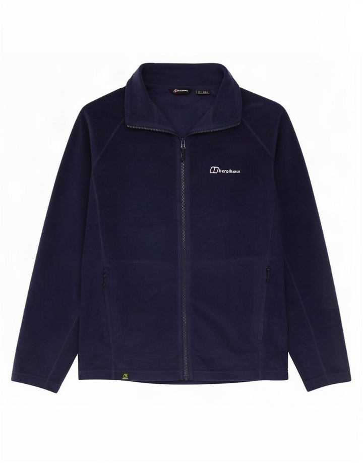 Berghaus Herren Fleecejacke UK 40 Large Marineblau Polyester