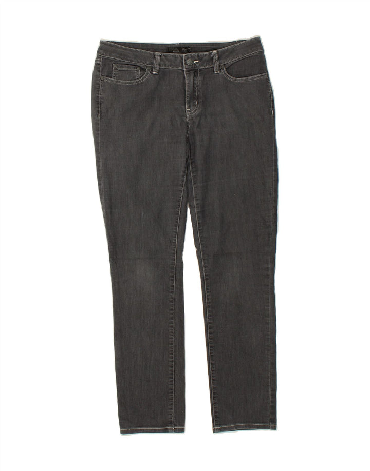 PRANA Womens Slim Jeans US 8 Medium W29 L29 Grey Cotton Vintage Prana and Second-Hand Prana from Messina Hembry 