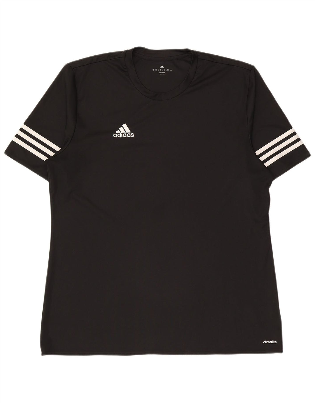 Adidas Herren Climalite T-Shirt Top XL Schwarz Polyester