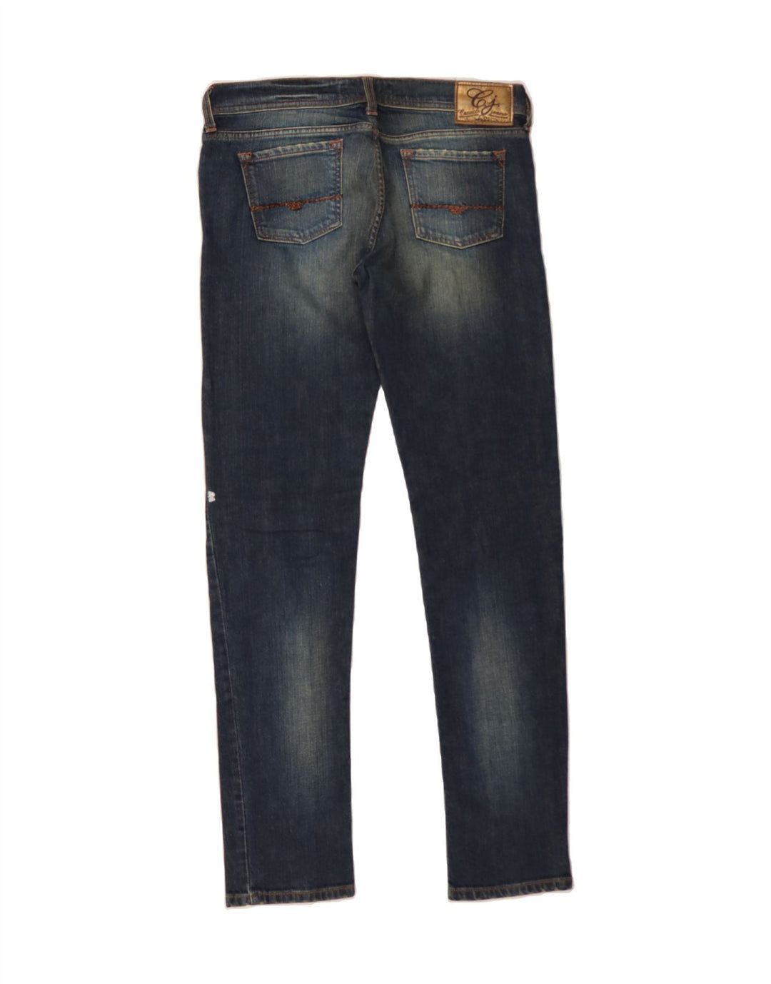 CASUCCI Womens Skinny Jeans W32 L33 Blue Cotton Vintage Casucci and Second-Hand Casucci from Messina Hembry 