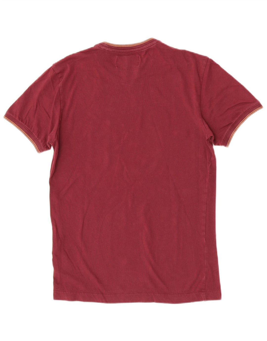 Penguin Herren T-Shirt Top Small Kastanienbraune Baumwolle