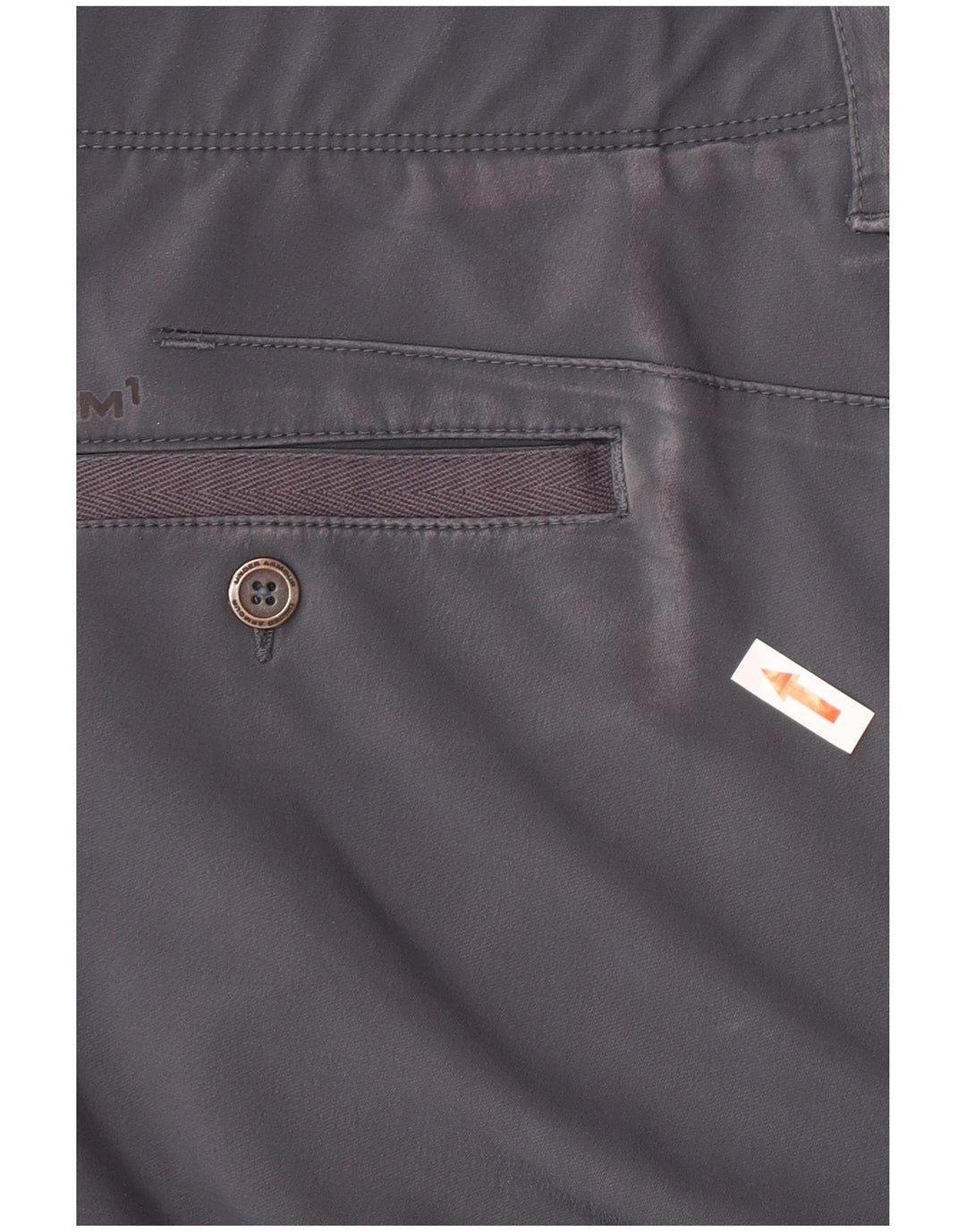 Under Armour Herren Regular Chinohose W34 L34 Graues Polyester